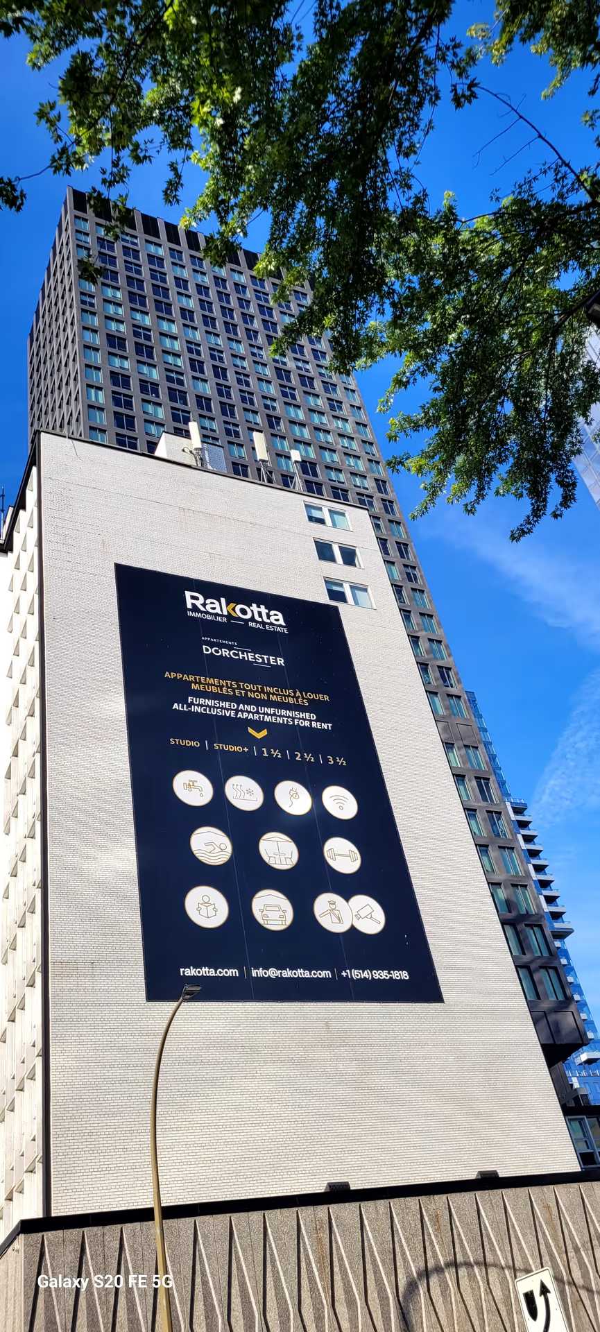 Complexe résidentiel Dorchester — Nettoyage de vitres multi-méthodes